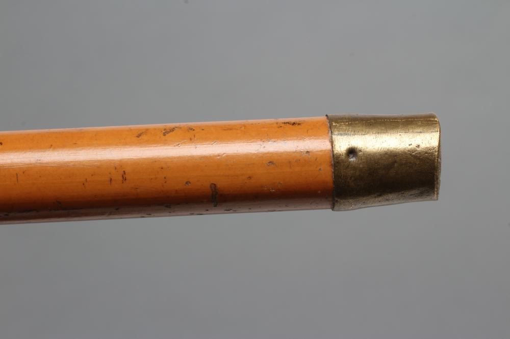 A VICTORIAN MALACCA WALKING CANE Image