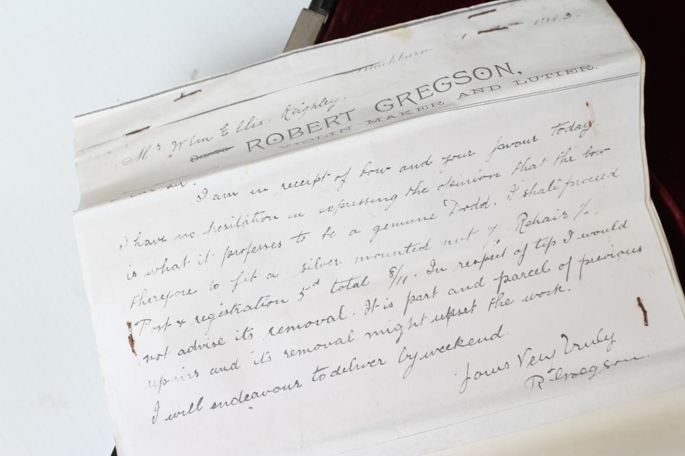 A VIOLIN, SCHOOL OF VUILLAUME, Image