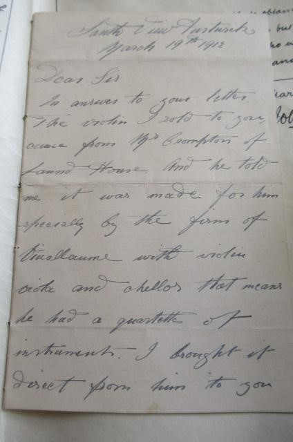 A VIOLIN, SCHOOL OF VUILLAUME, Image