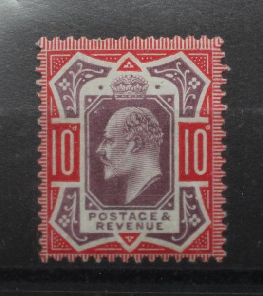 1906 10d DULL PURPLE AND SCARLET Image