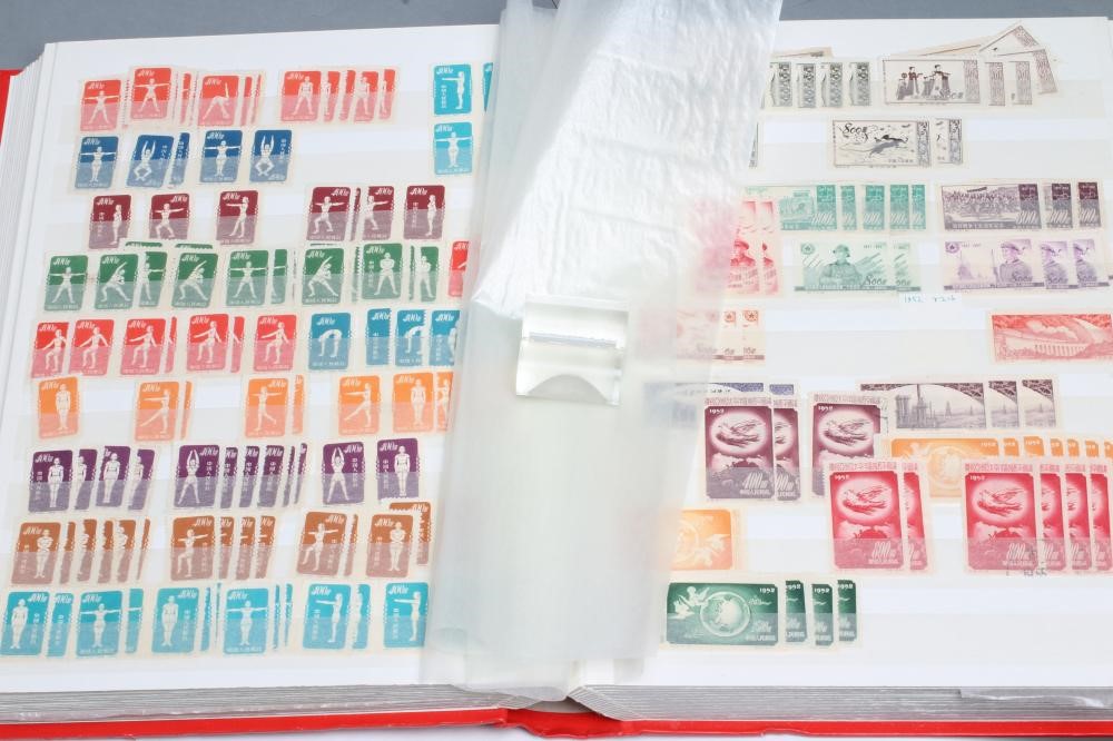 AN INTERESTING STOCKBOOK OF CHINA Image