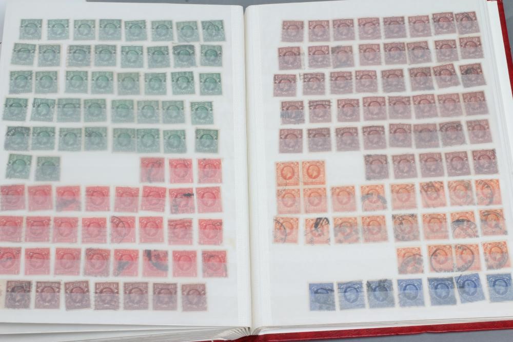 A LARGE STOCKBOOK CONTAINING GB COLLECTION FROM QUEEN VICTORIA TO EDWARD VIII (Est. plus 21% premium Image