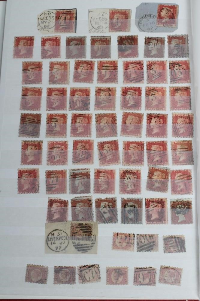 A LARGE STOCKBOOK CONTAINING GB COLLECTION FROM QUEEN VICTORIA TO EDWARD VIII (Est. plus 21% premium Image