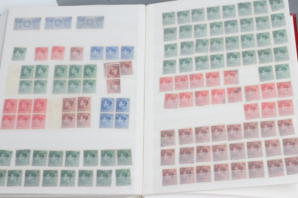 A LARGE STOCKBOOK CONTAINING GB COLLECTION FROM QUEEN VICTORIA TO EDWARD VIII (Est. plus 21% premium Image