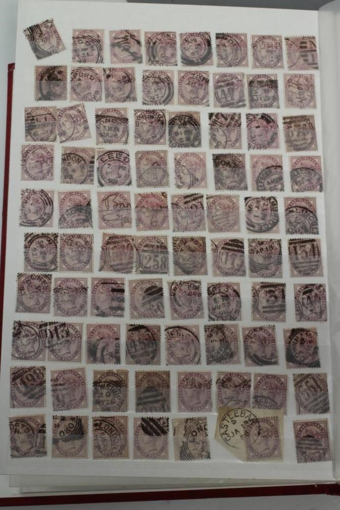 A LARGE STOCKBOOK CONTAINING GB COLLECTION FROM QUEEN VICTORIA TO EDWARD VIII (Est. plus 21% premium Image