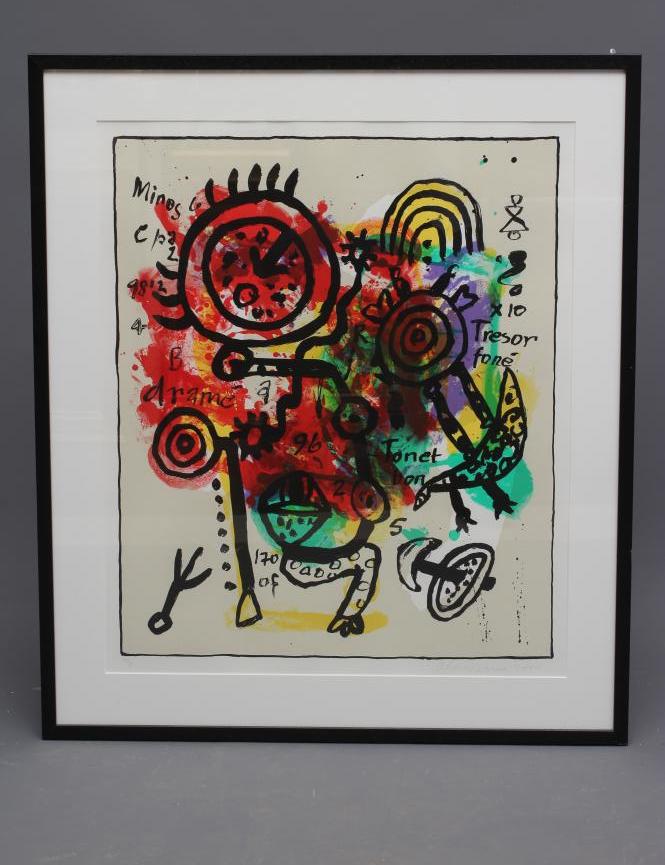 ALAN DAVIE (1920-2014) "Tresor Fone Variation IX" Image