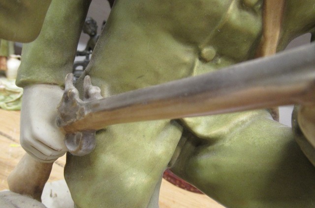 A ROYAL DUX FIGURE GROUP Image