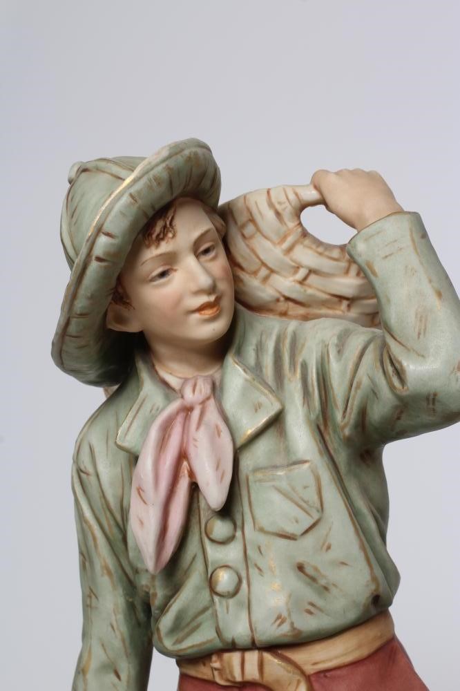 A PAIR OF ROYAL DUX FIGURES Image