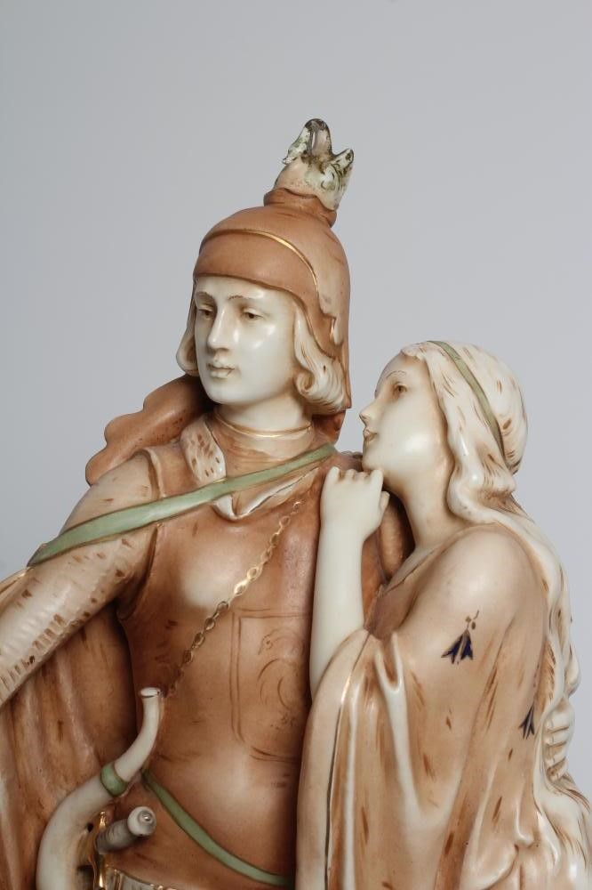 AN AUSTRIAN FIGURE GROUP Image