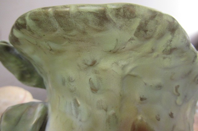 A LARGE ROYAL DUX FIGURAL VASE Image