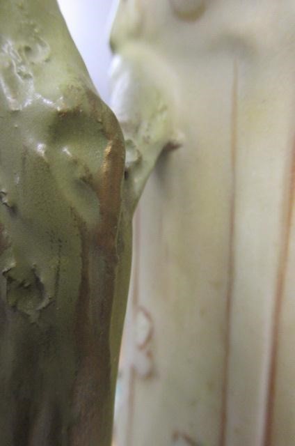 A LARGE ROYAL DUX FIGURAL VASE Image