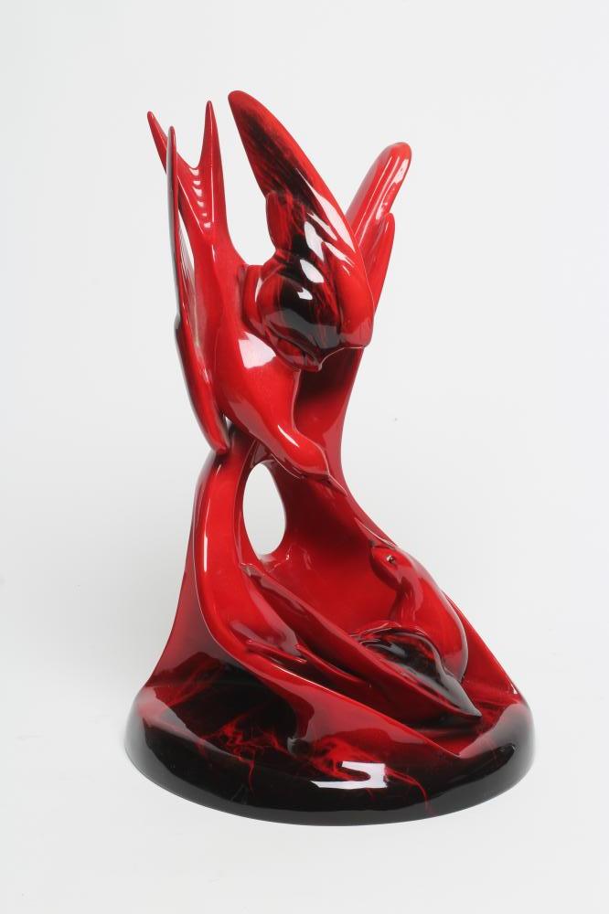 A ROYAL DOULTON SCULPTURE Image