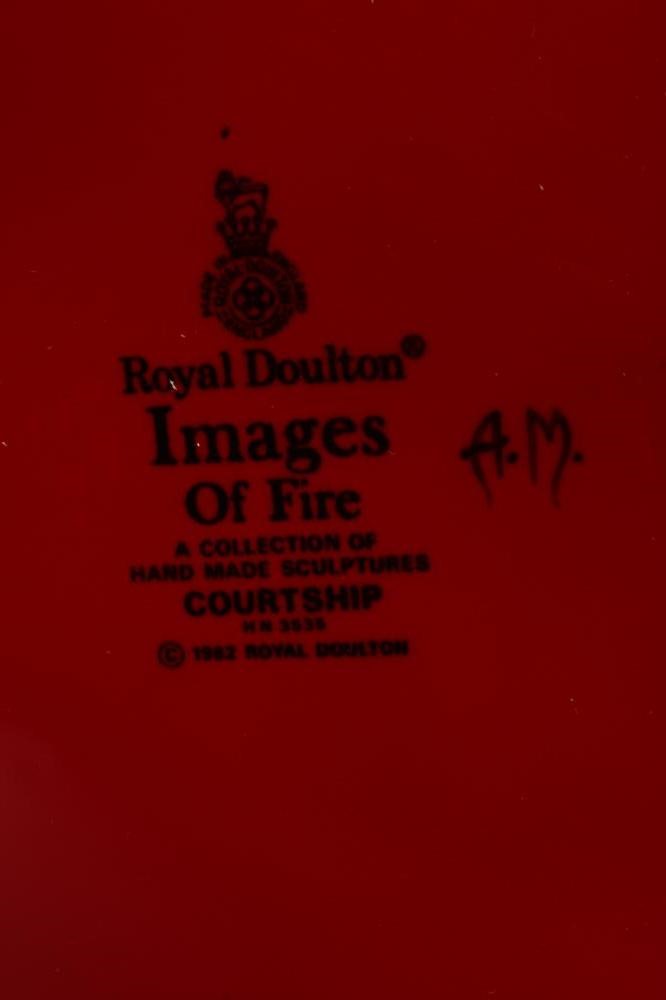 A ROYAL DOULTON SCULPTURE Image