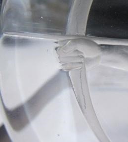 A LALIQUE GLASS CAR MASCOT Image