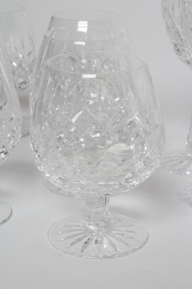 A SET OF SIX WATERFORD COLLEEN PATTERN RED WINES Image