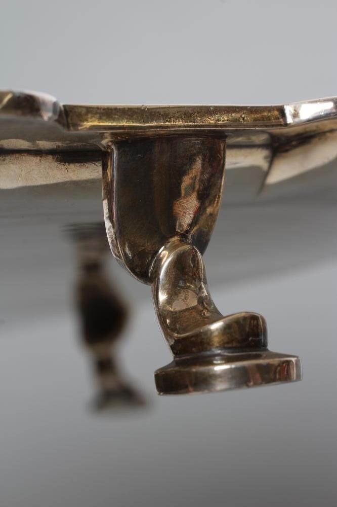 A STERLING SILVER SALVER Image