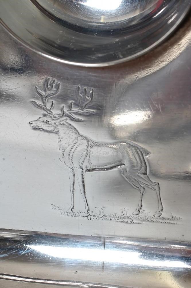 A SILVER DESK STANDISH Image