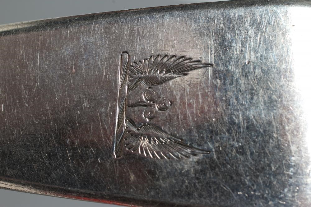 AN EARLY VICTORIAN SILVER FISH SLICE Image
