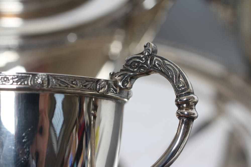 A FIVE PIECE TEA SERVICE Image