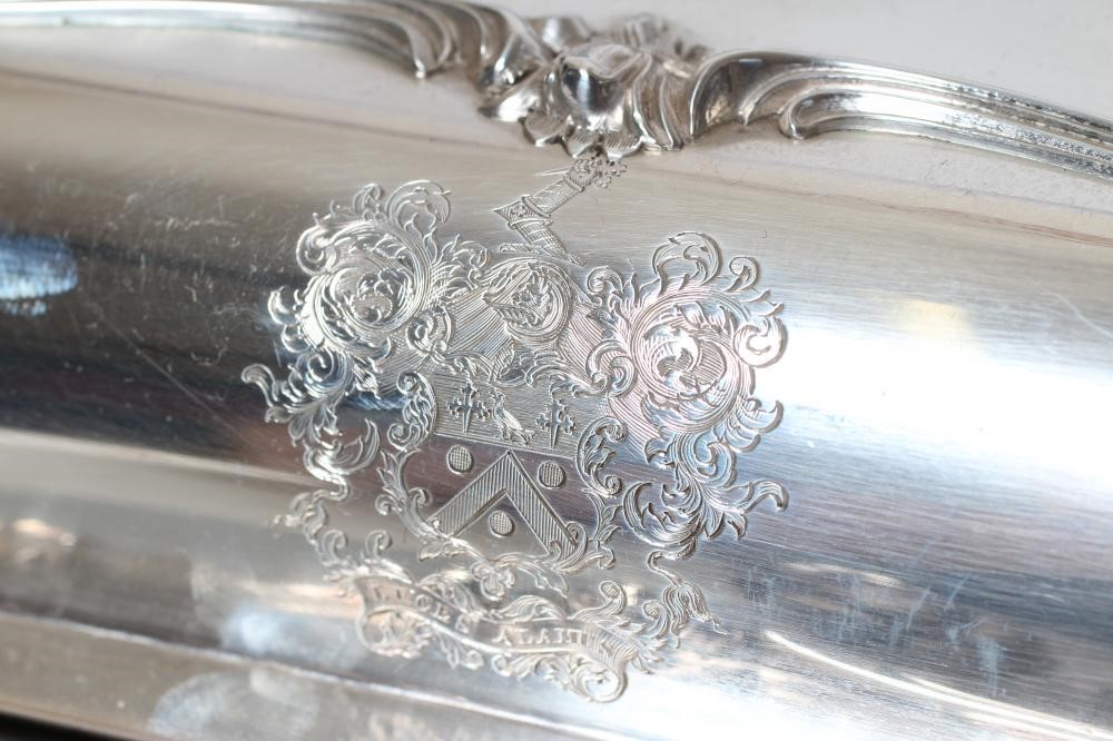 AN EARLY VICTORIAN ENTREE DISH Image