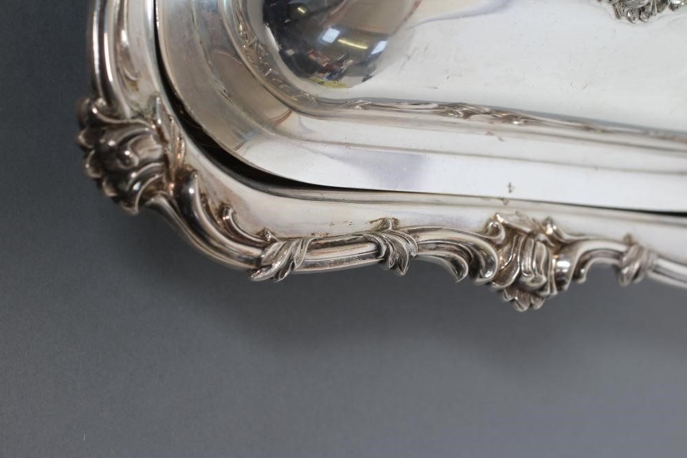 AN EARLY VICTORIAN ENTREE DISH Image