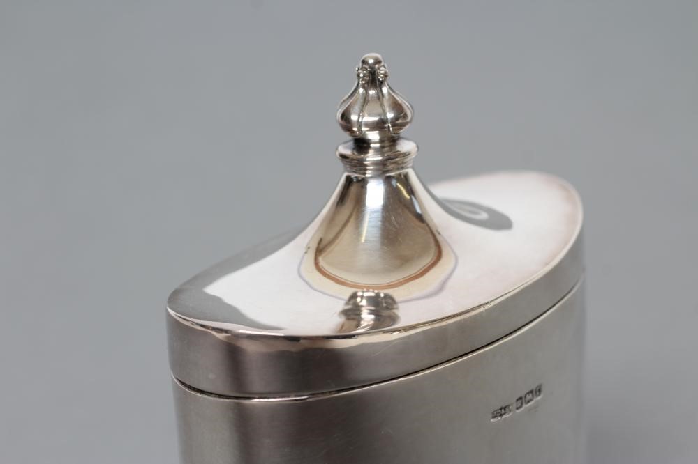 AN EDWARDIAN TEA CANISTER Image