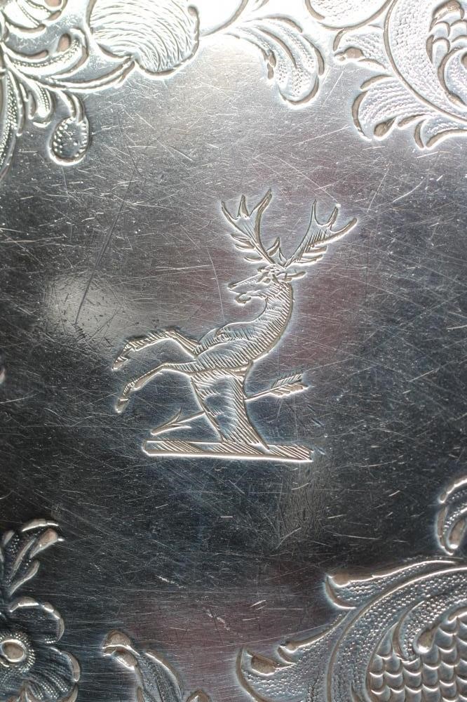 AN EARLY GEORGE II WAITER Image