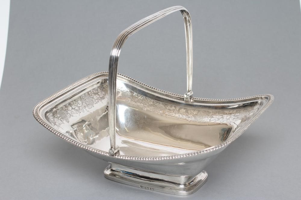 A LATE GEORGE III BASKET Image