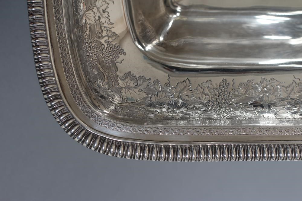 A LATE GEORGE III BASKET Image