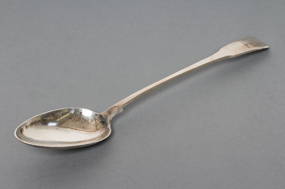 A LATE GEORGE III BASTING SPOON Image