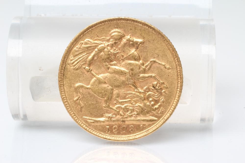 AN EDWARD VII SOVEREIGN Image