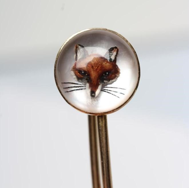 AN ESSEX CRYSTAL TYPE STOCK PIN Image
