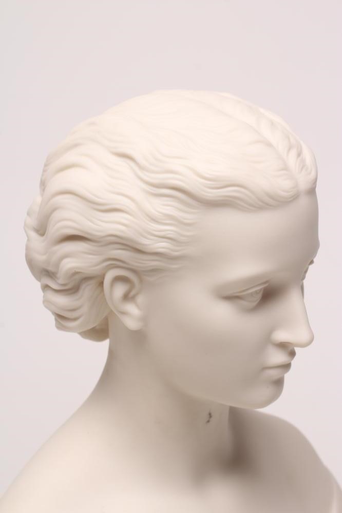 "PRINCESS ALEXANDRA" - a Copeland "Art Union of London" parian bust designed by Mary Thorneycroft Image