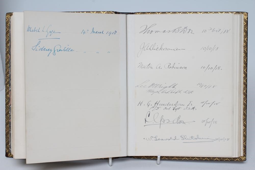 PARK ROYAL INSPECTION BUILDINGS VISITORS BOOK Image