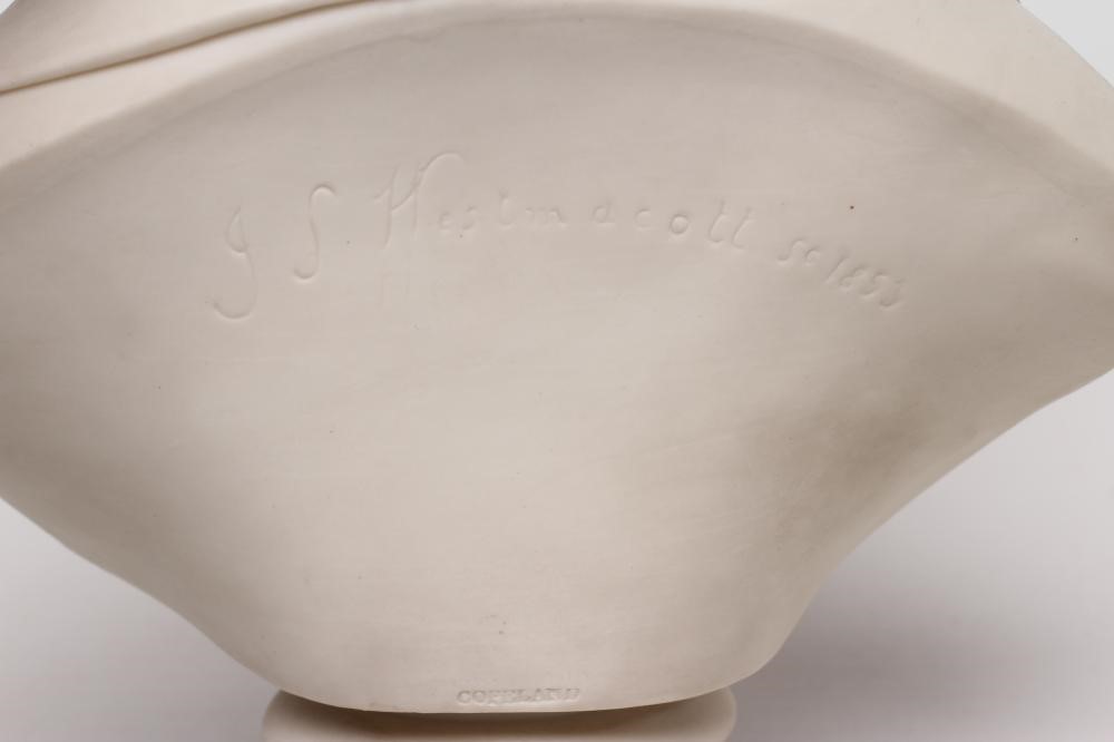 "QUEEN VICTORIA" AND "PRINCE ALBERT" - a pair of Copeland parian busts 1853 Image