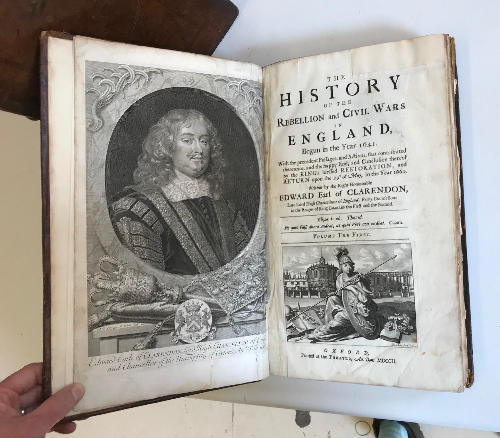 THE HISTORY OF THE REBELLION AND CIVIL WARS IN ENGLAND Image