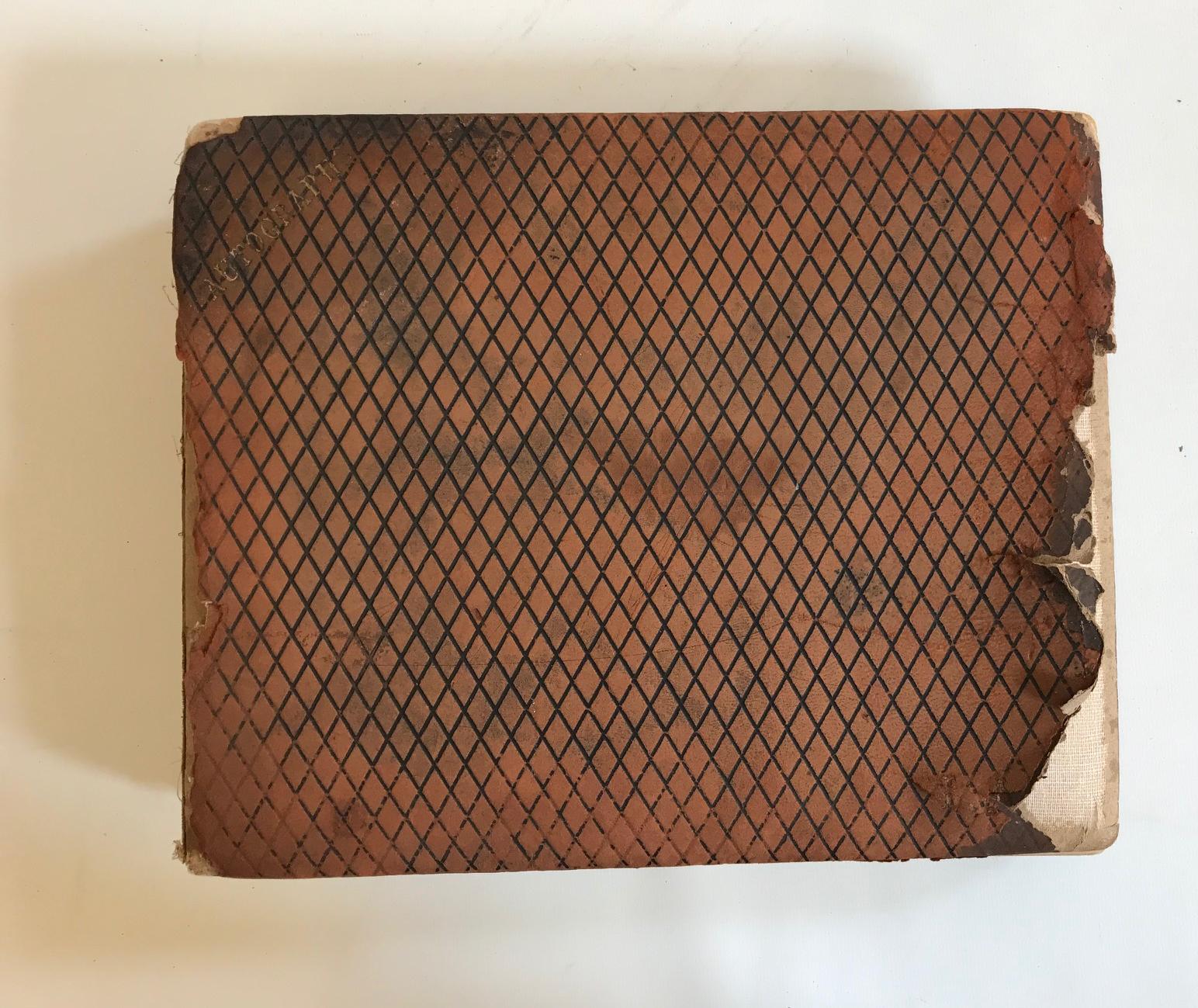 VICTORIAN AUTOGRAPH ALBUM Image