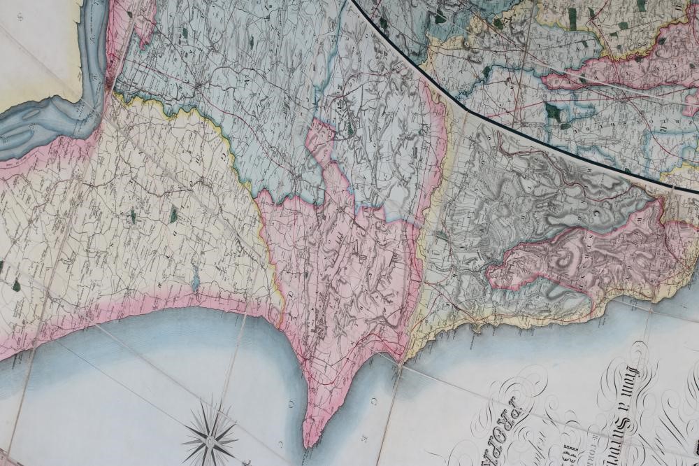 TEESDALE'S MAP OF YORKSHIRE Image
