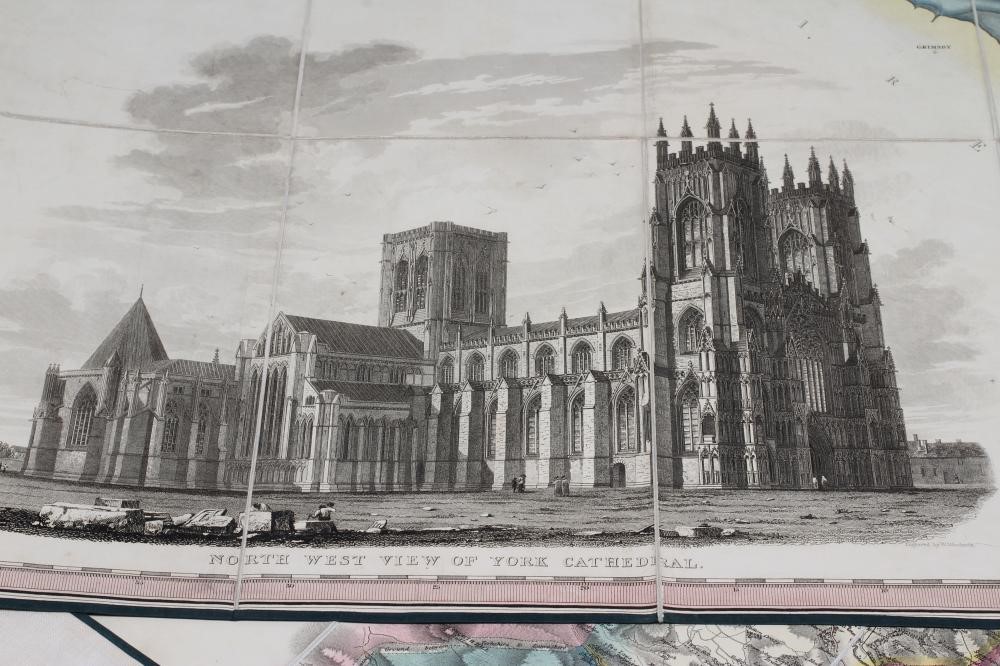 TEESDALE'S MAP OF YORKSHIRE Image