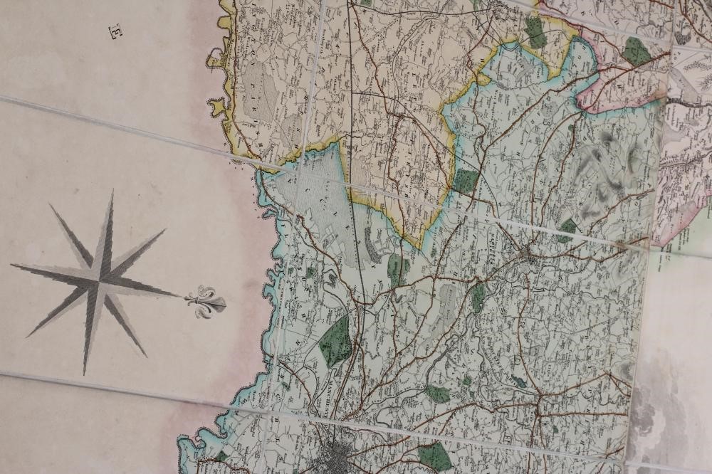 TEESDALE'S MAP OF LANCASHIRE Image