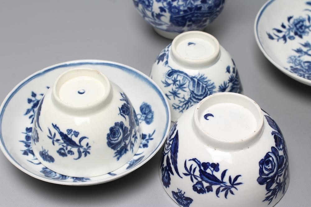 A FIRST PERIOD WORCESTER PORCELAIN SPARROW BEAK JUG Image