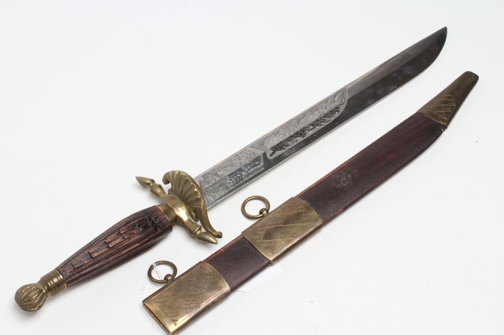 A GERMAN HUNTING HANGER Image