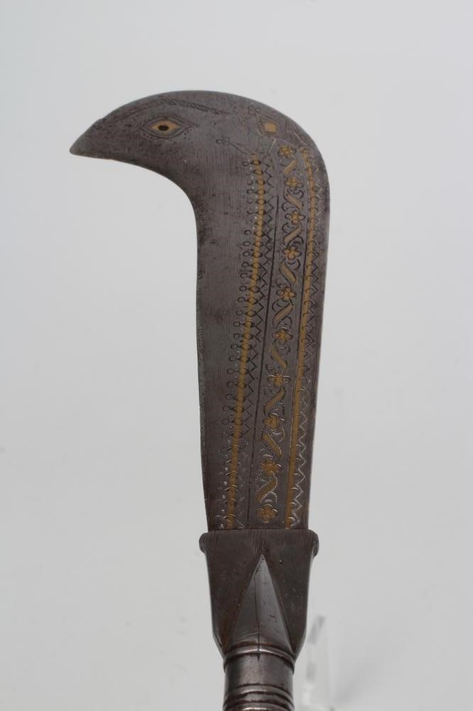 A NEPALESE RAM DAO SACRIFICIAL KNIFE Image