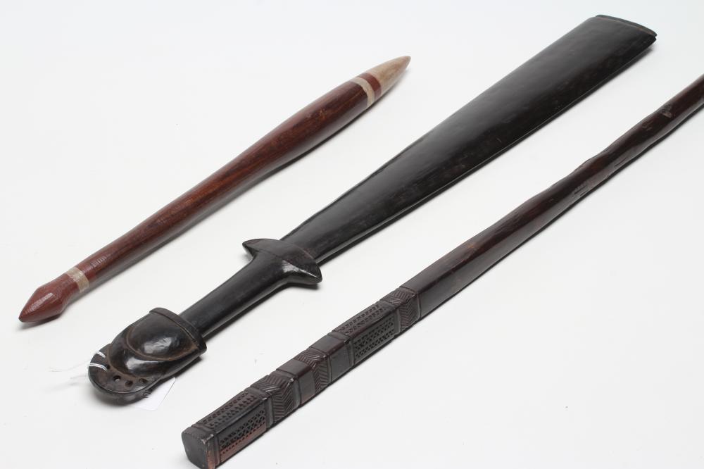 A TROBRIAND ISLAND MASSIM SWORD CLUB of typical form Image