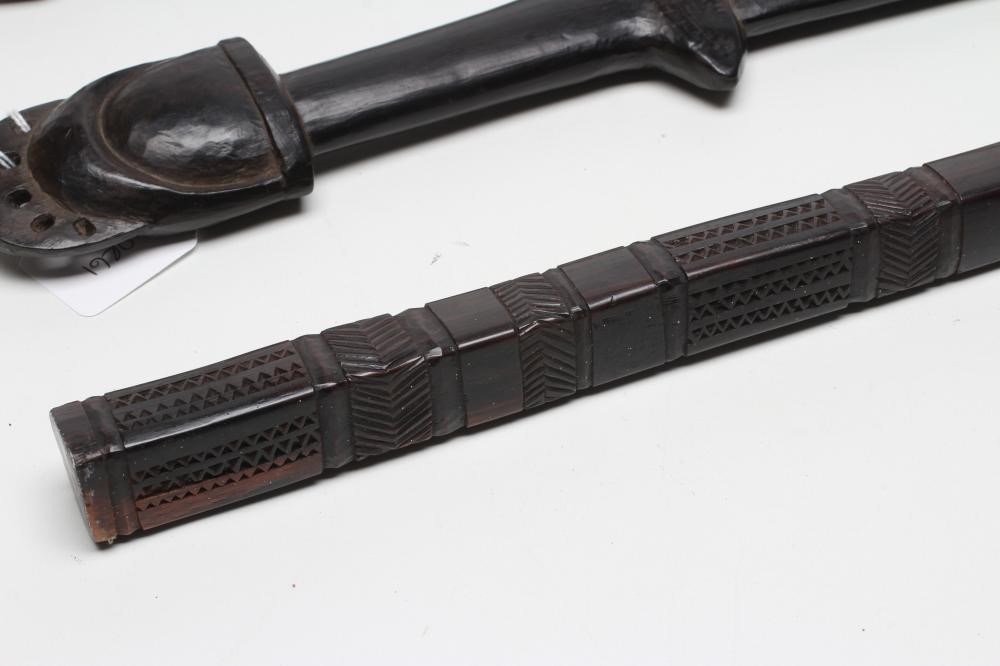 A TROBRIAND ISLAND MASSIM SWORD CLUB of typical form Image