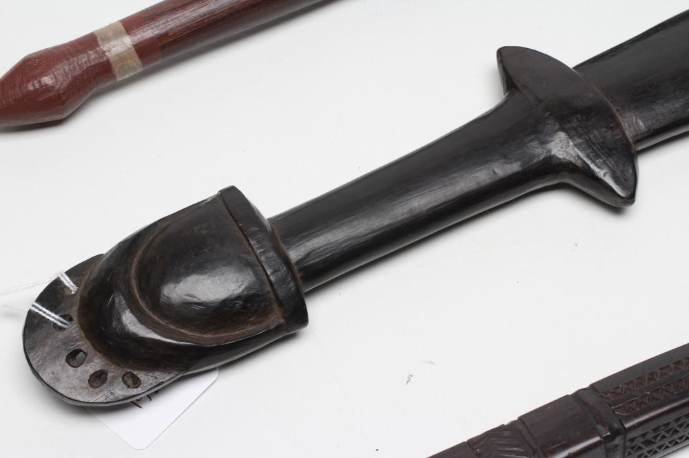 A TROBRIAND ISLAND MASSIM SWORD CLUB of typical form Image