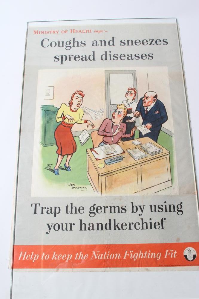 FIVE SECOND WORLD WAR PROPAGANDA OR ADVISORY POSTERS Image