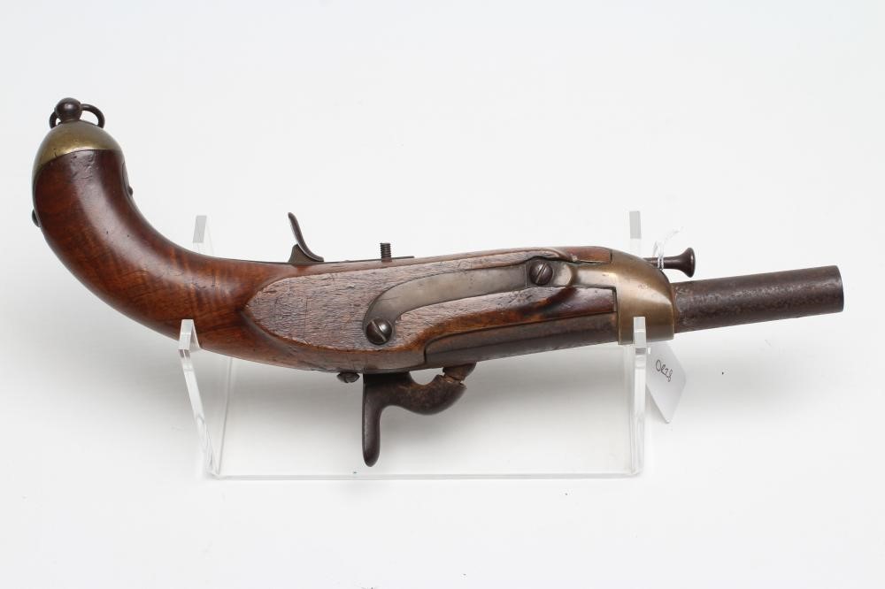 A FRENCH MODEL 1822 CAVALRY PERCUSSION PISTOL Image