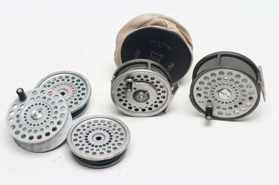 A HARDY ST ANDREW SALMON REEL Image