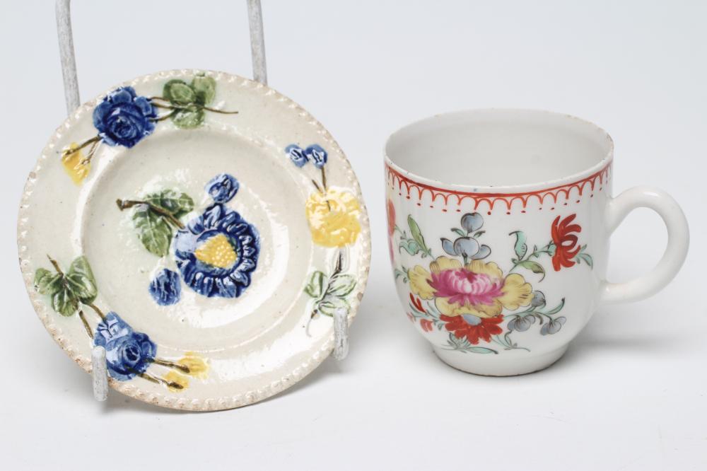 A BOW PORCELAIN COFFEE CUP Image